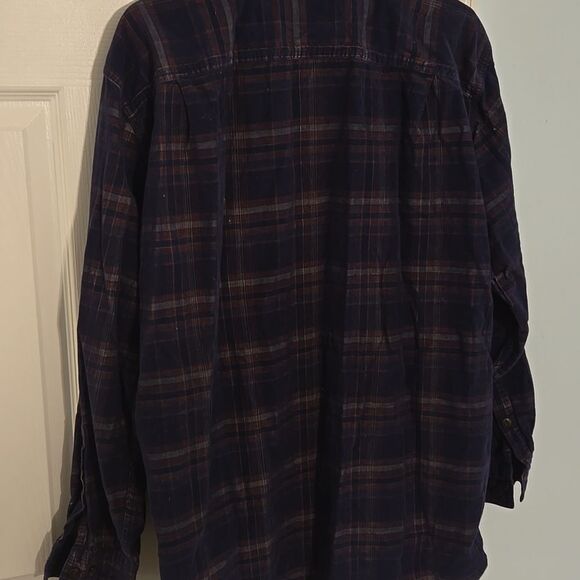 Orvis Plaid Casual Shirt corduroy - Picture 7 of 7